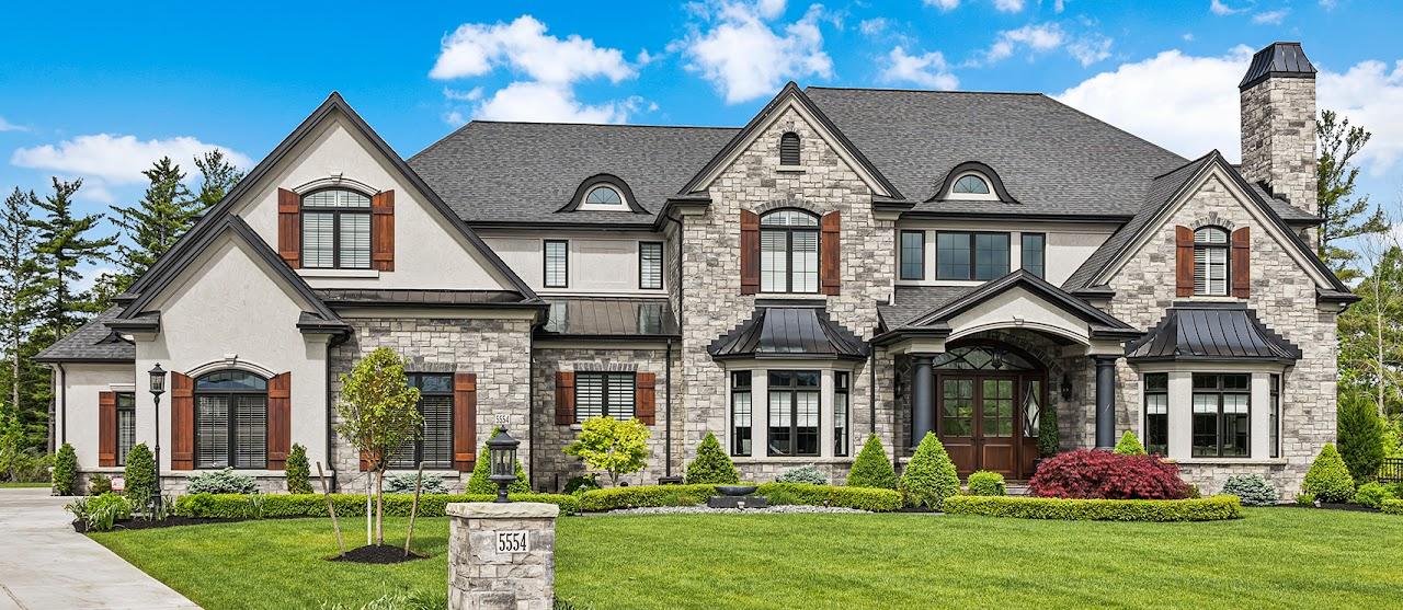 3D photography for real estate image of elegant house built by Jurek Builders